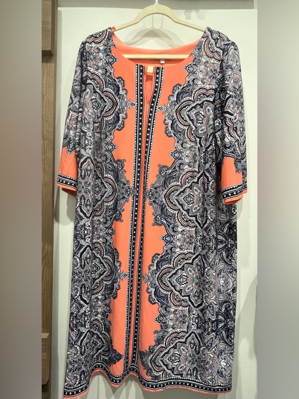 Signature Coral Lightweight Blouse